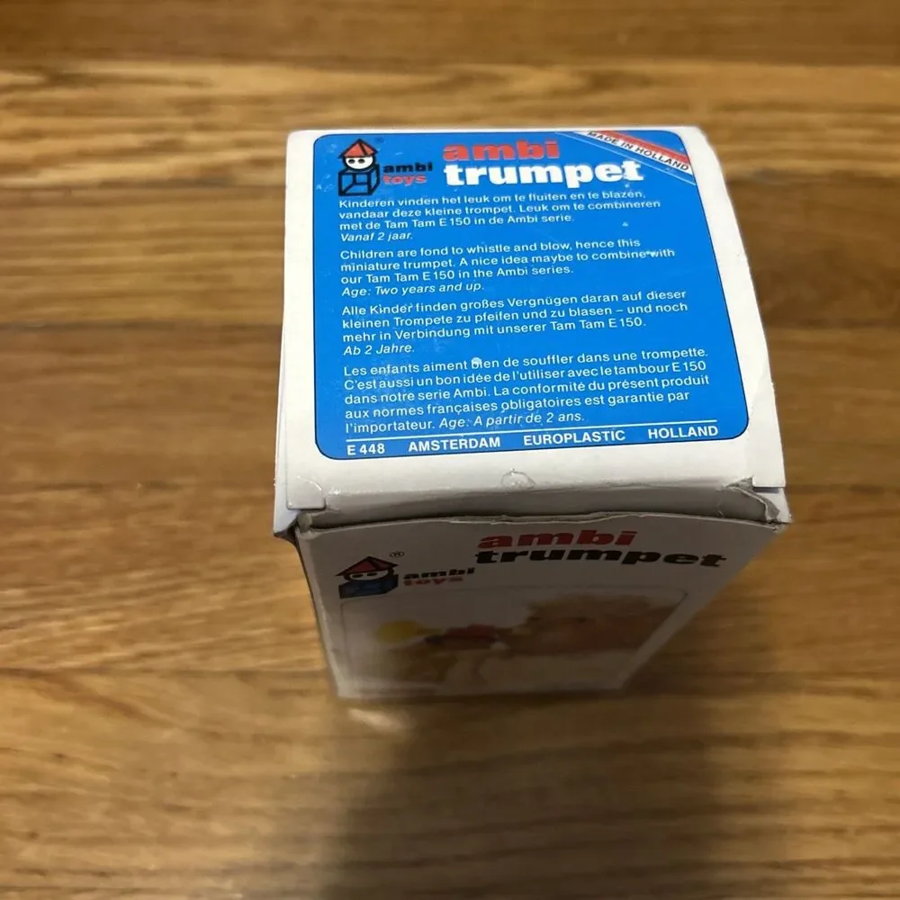 Anbitoi (ambi toys) trumpet Made in Holland
